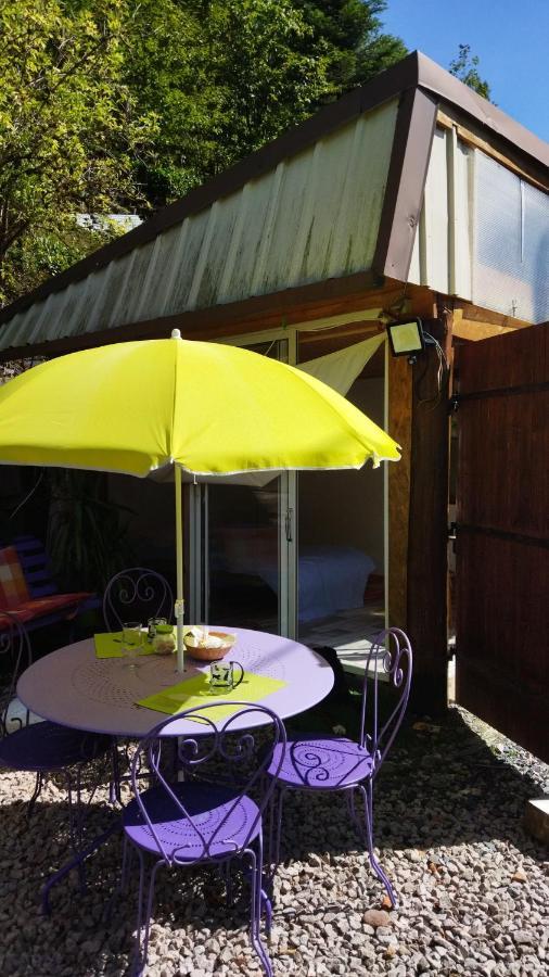 Abri De Jardin Amenage, Chambre Camping Glamour Hotel Lalaye Bagian luar foto